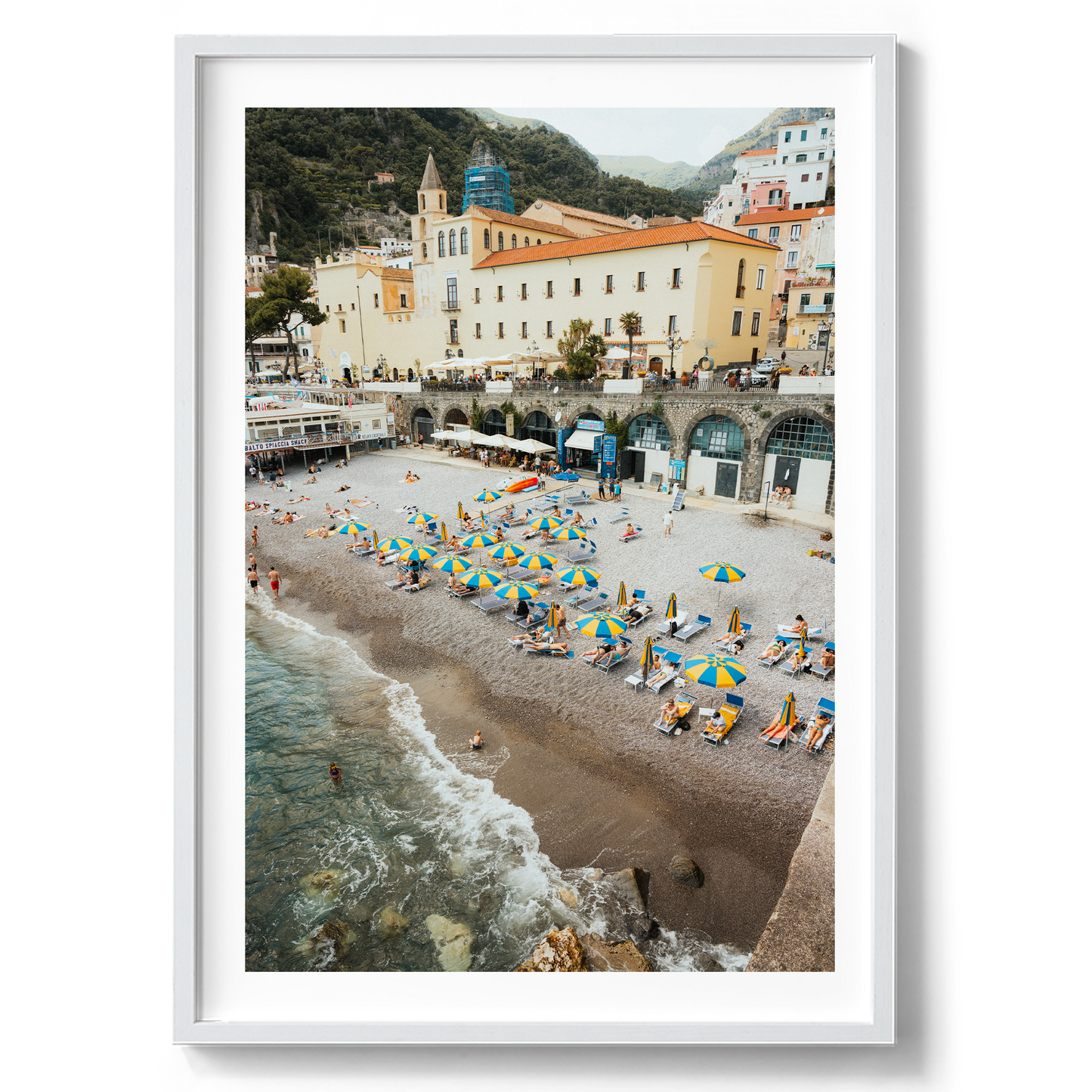 Tonino's Beach VII - Amalfi - Wall Art