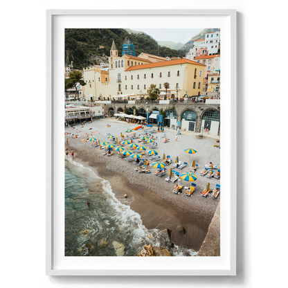 Tonino's Beach VII - Amalfi - Wall Art