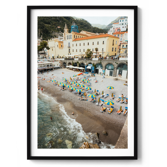 Tonino's Beach VII - Amalfi - Wall Art