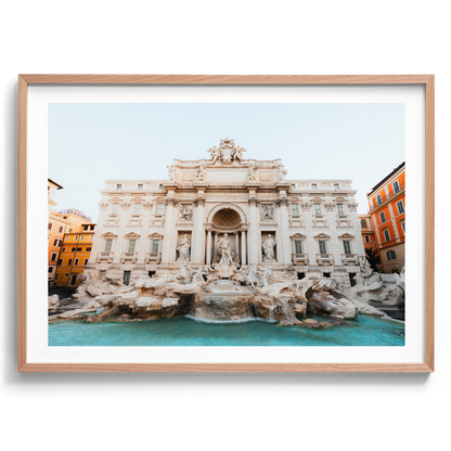 Trevi Fountain Morning Light II - Rome - Wall Art