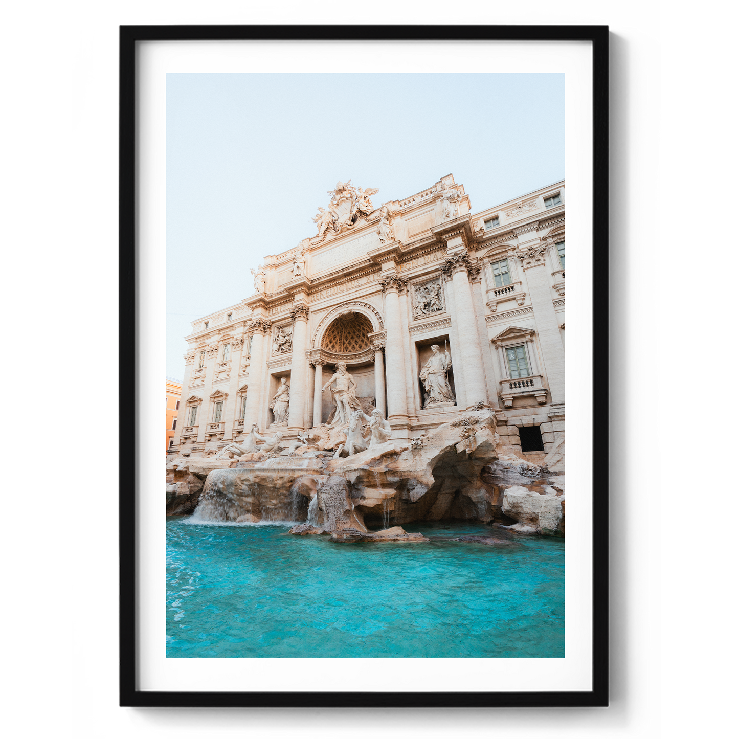 Trevi Fountain Morning Light - Wall Art