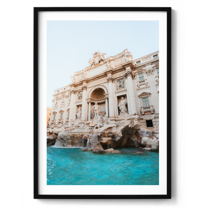 Trevi Fountain Morning Light - Wall Art