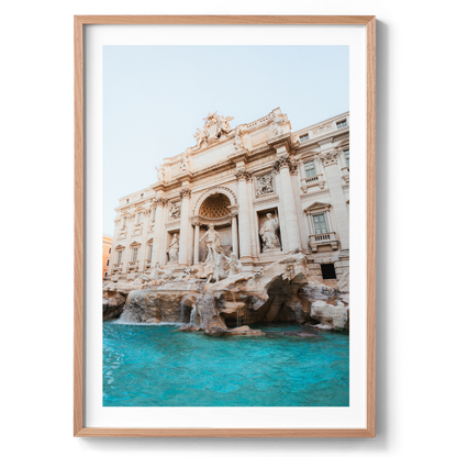 Trevi Fountain Morning Light - Wall Art