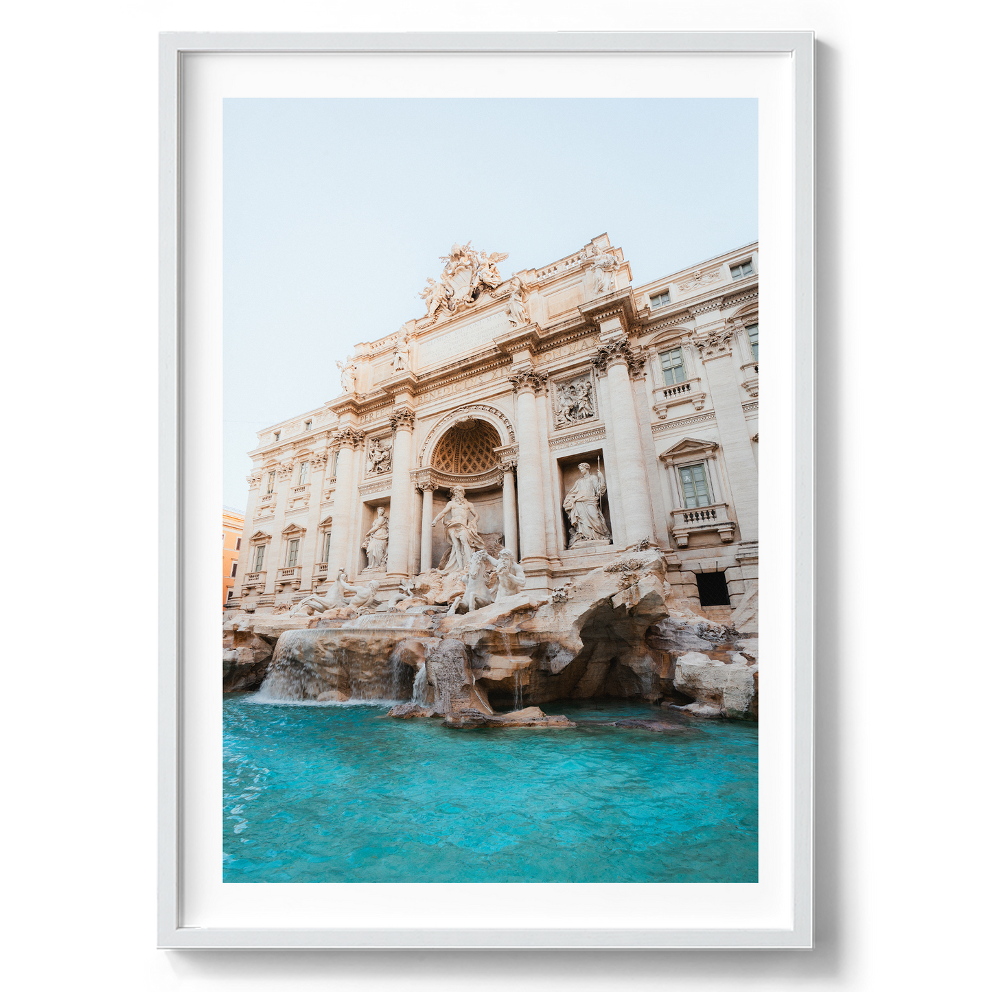 Trevi Fountain Morning Light - Wall Art