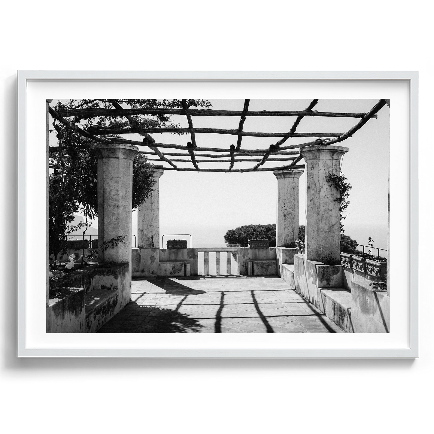 Villa Rufolo - Ravello B&W - Wall Art