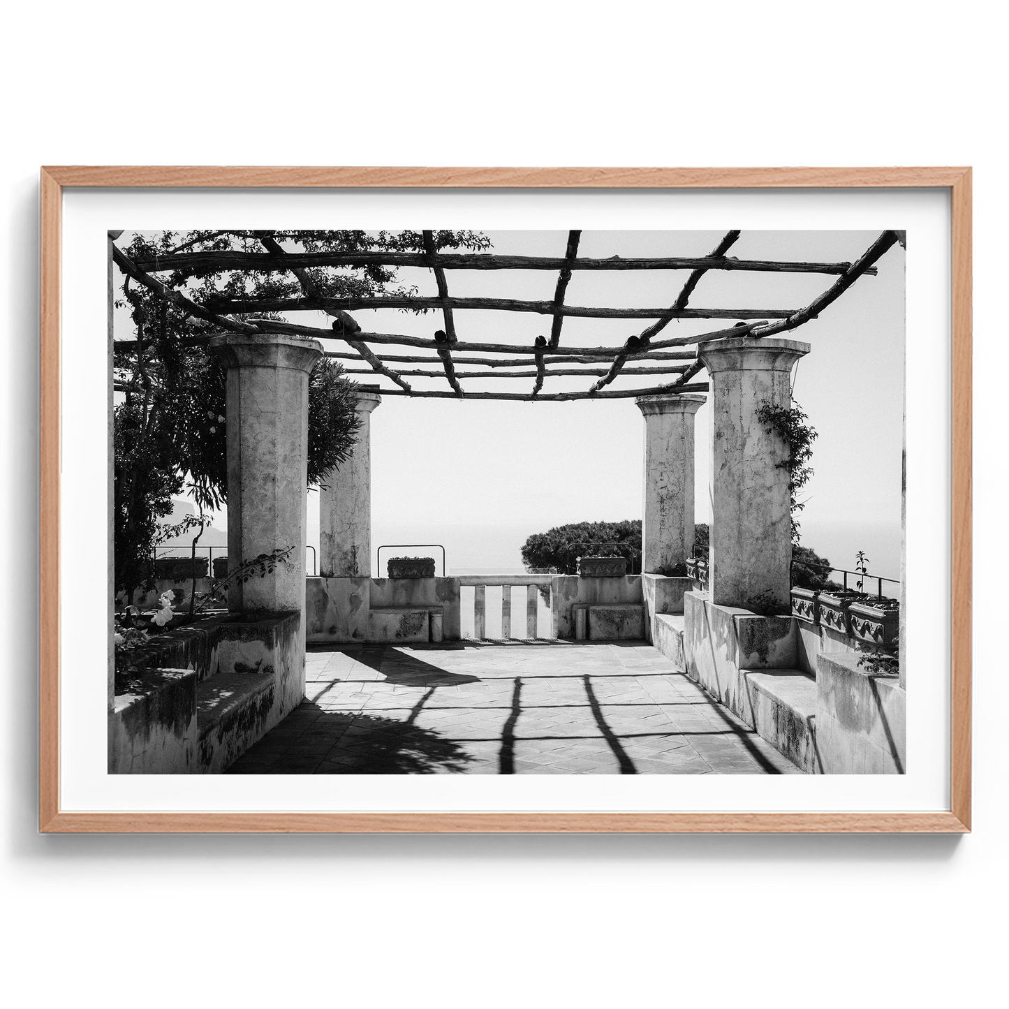 Villa Rufolo - Ravello B&W - Wall Art