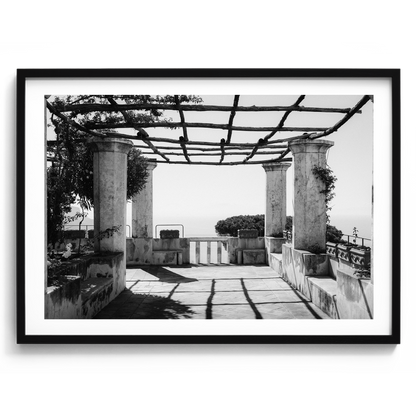 Villa Rufolo - Ravello B&W - Wall Art