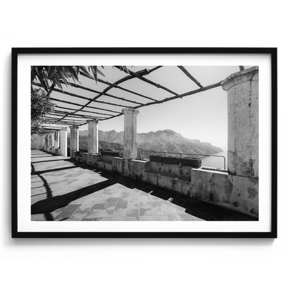 Villa Rufolo - Ravello III B&W - Wall Art