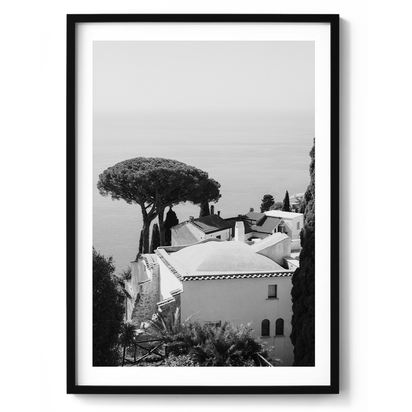 Villa Rufolo II - Ravello B&W - Wall Art