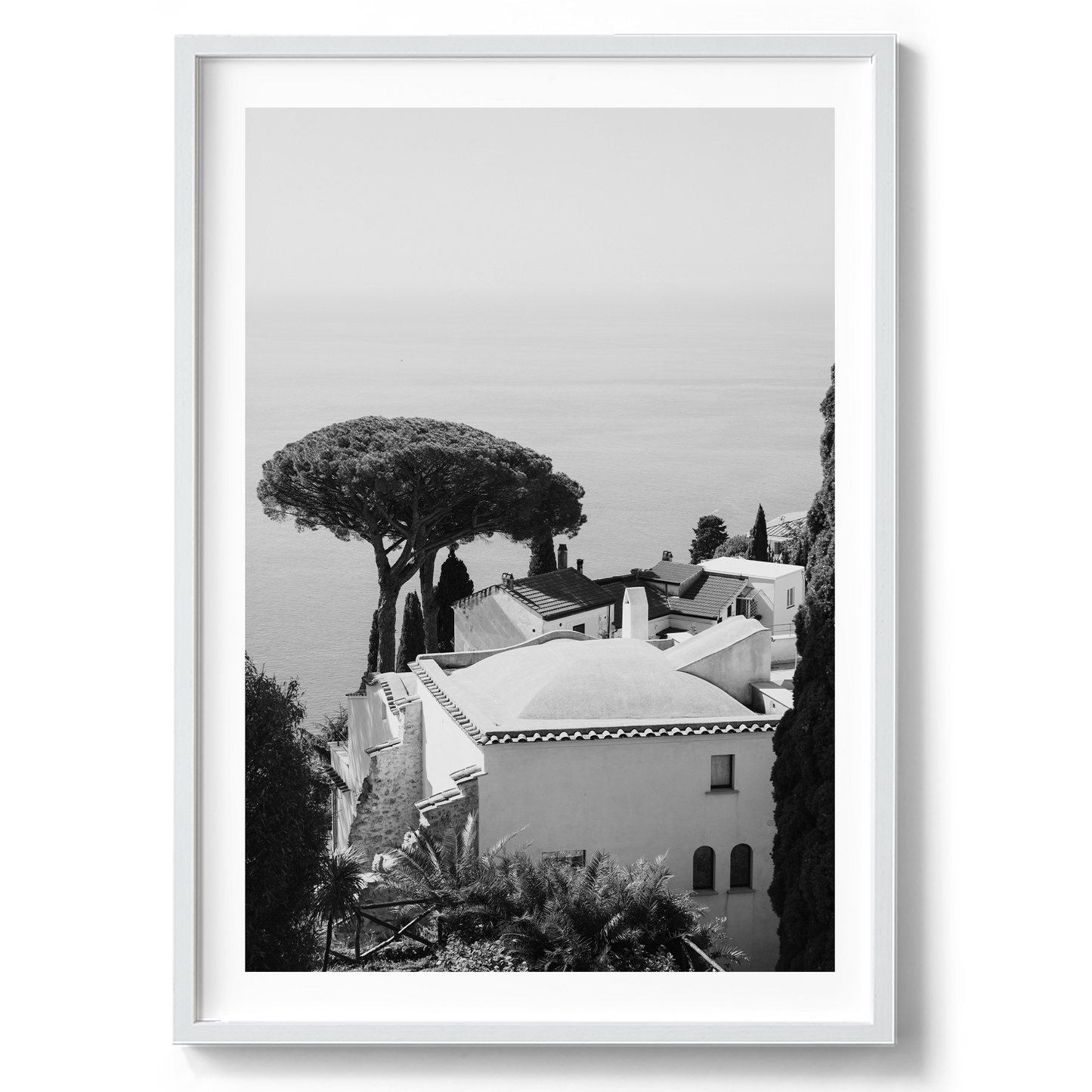 Villa Rufolo II - Ravello B&W - Wall Art
