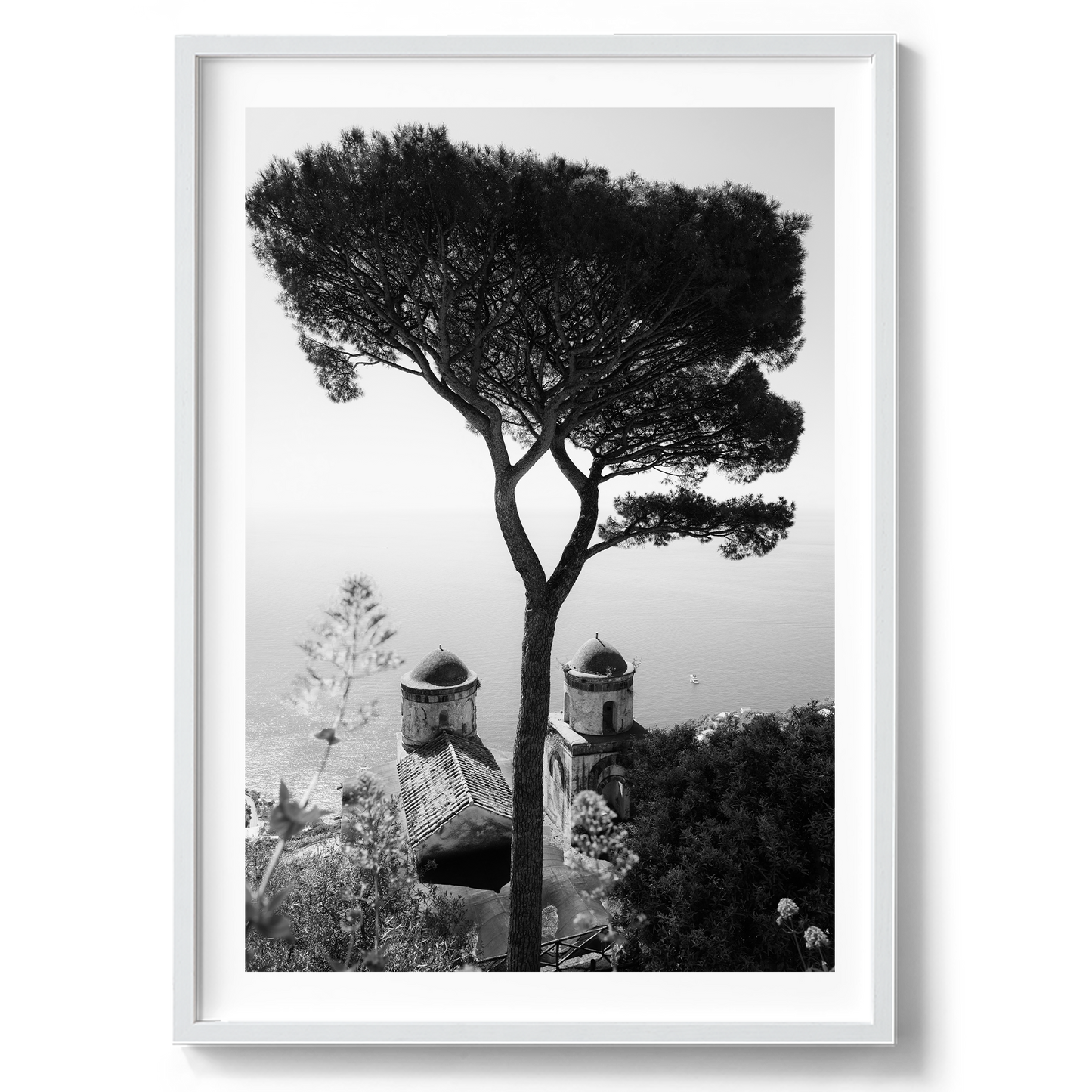 Villa Rufolo IV - Ravello B&W - Wall Art