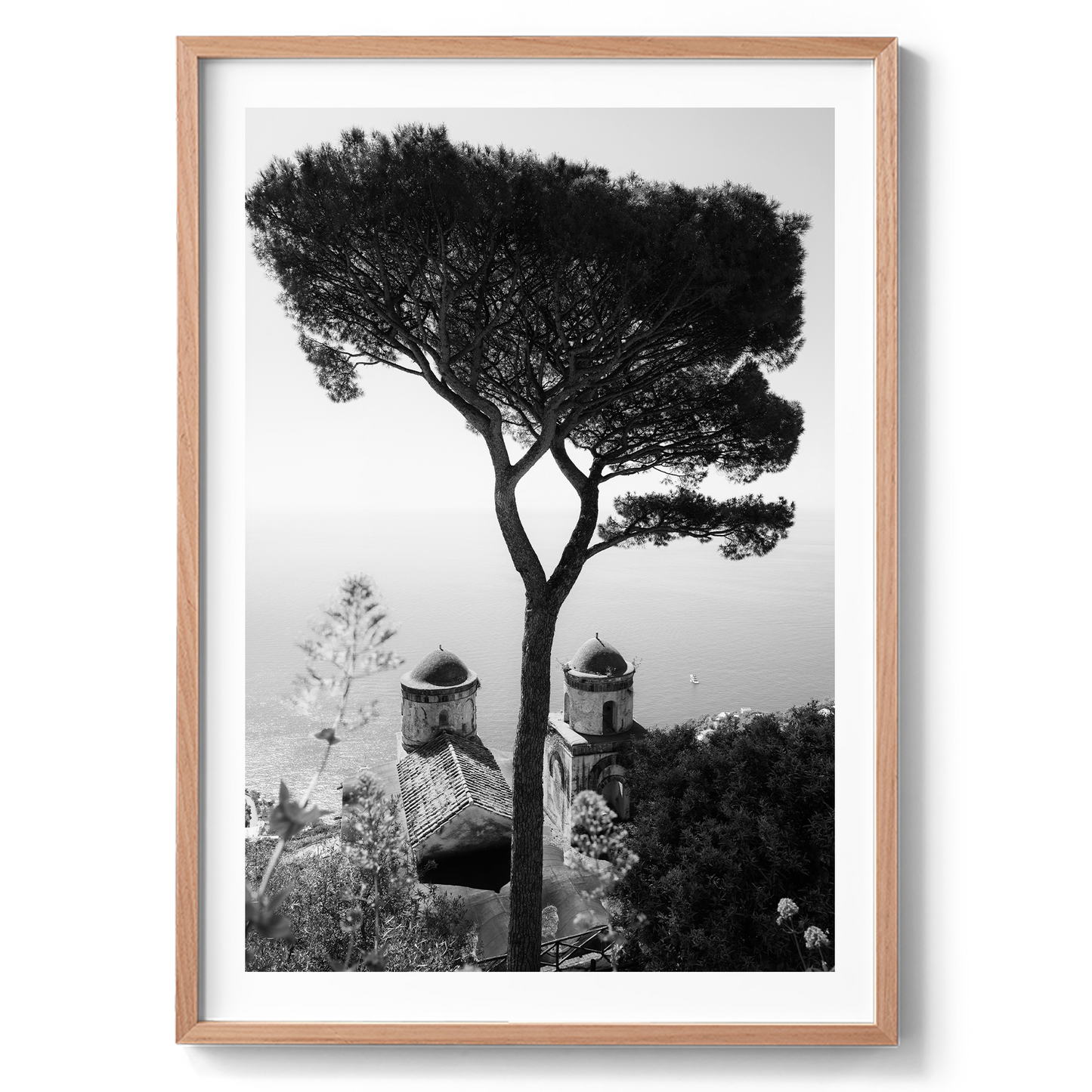Villa Rufolo IV - Ravello B&W - Wall Art