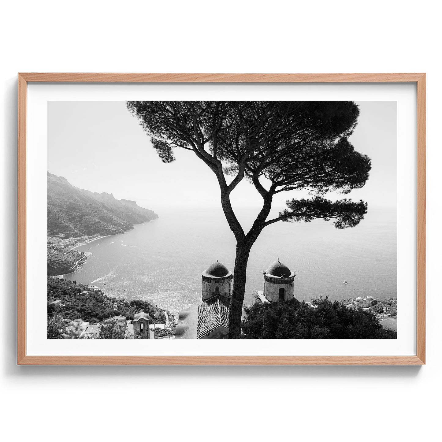 Villa Rufolo V - Ravello B&W - Wall Art