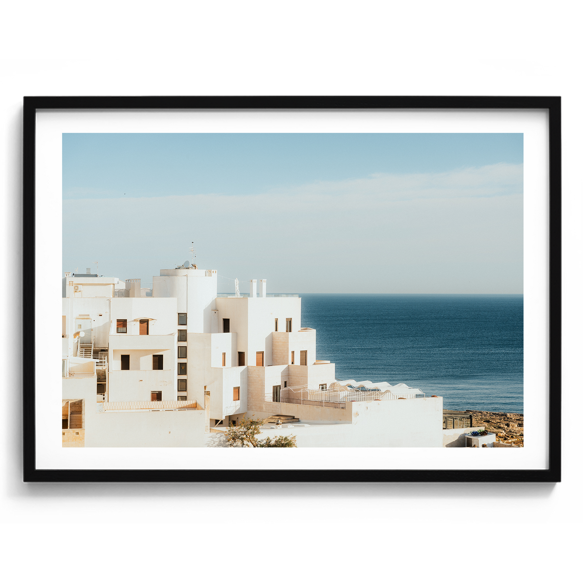 White Washed City - Polignano a Mare - Wall Art