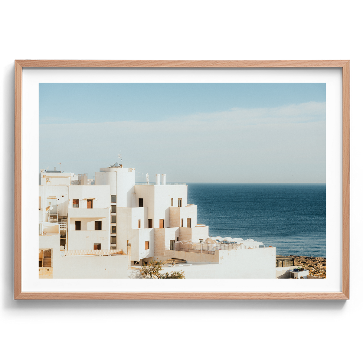 White Washed City - Polignano a Mare - Wall Art