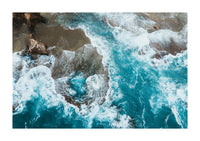 Number 16 Beach Aerial – Blankwall wall preview