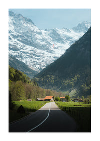 Road to Paradise Stechelberg Blankwall image
